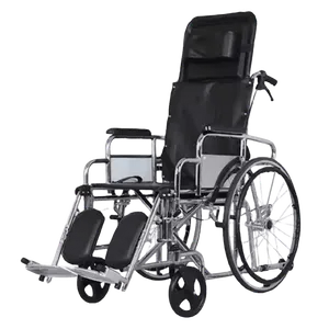 Silla de Ruedas Estándar Reclinable a 90° 180° Genérica